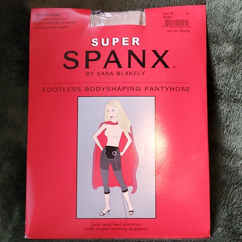 Nude Spanx Footless Bodyshaping Pantyhose